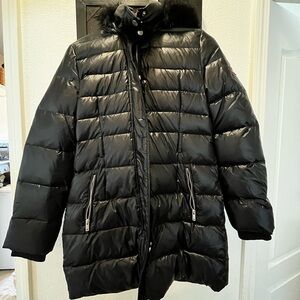 UGG Women's Black Puffer Coat